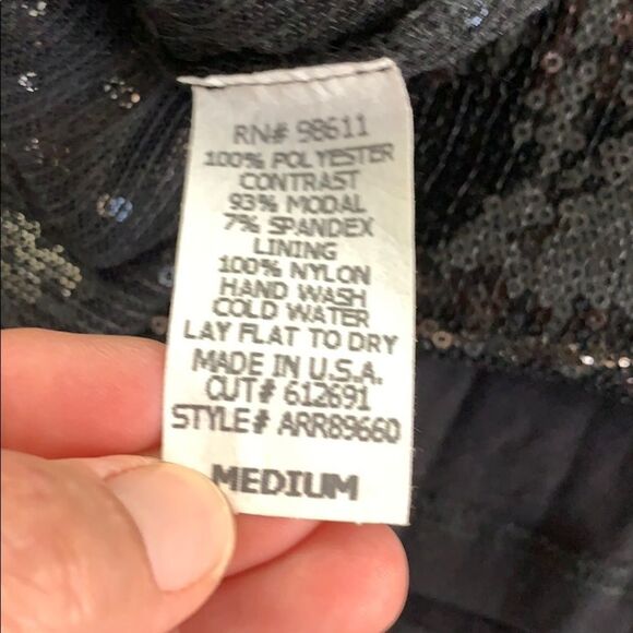 NWT Eight Sixty racer back sequin dress. M - Picture 5 of 5
